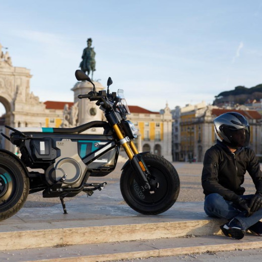 BMW CE 02 elektrische BMW CE 02 stadsmotor