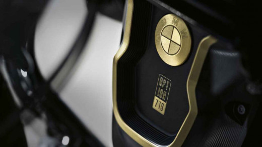 BMW motor Option719 distributiedeksel met gouden accenten, exclusief motoraccessoire van Simako BDM in Gelderland.